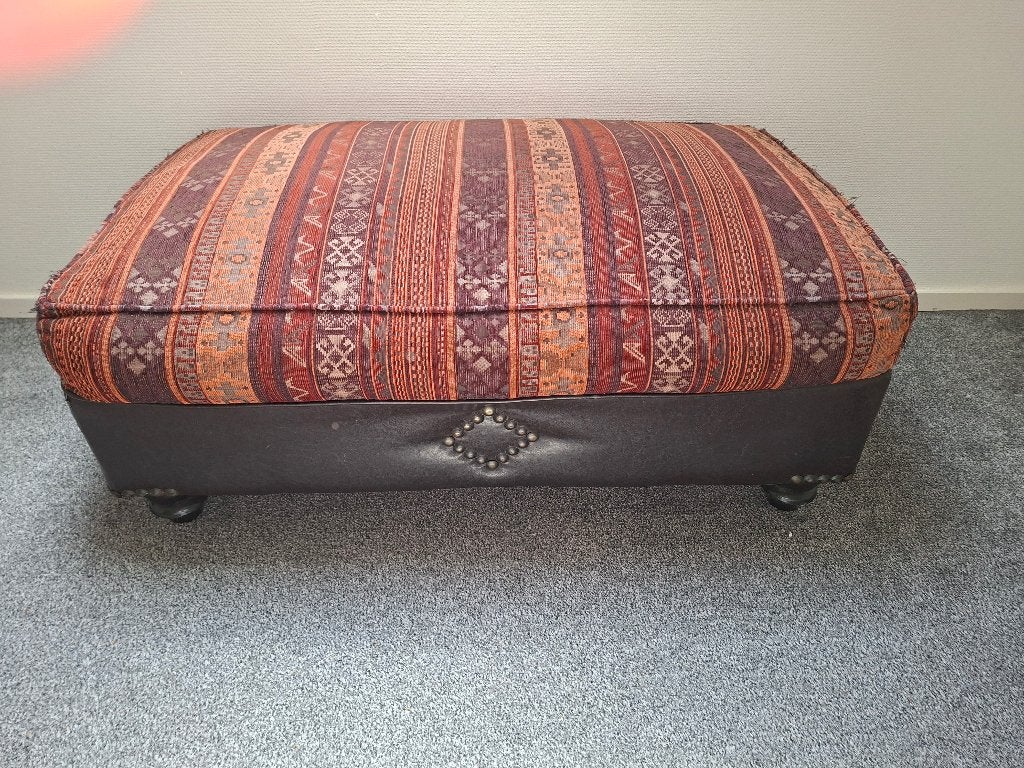 Poef, Huis en Inrichting, Banken | Voetenbanken en Poefen, Ophalen, Minder dan 50 cm, Gebruikt, 75 tot 100 cm
