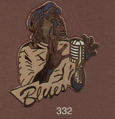 Blues zangeres jazz muziek pin, Ophalen of Verzenden, Zo goed als nieuw, Overige onderwerpen