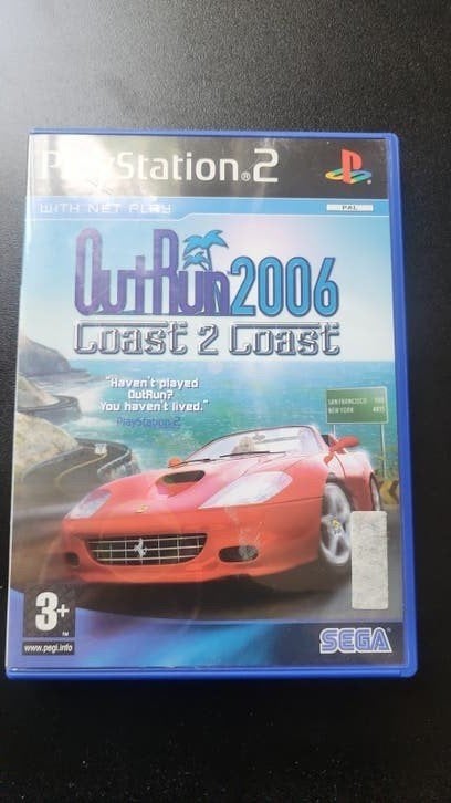OutRun 2006 Coast 2 Coast PS2 - Racegame Sega, Spelcomputers en Games, Ophalen of Verzenden