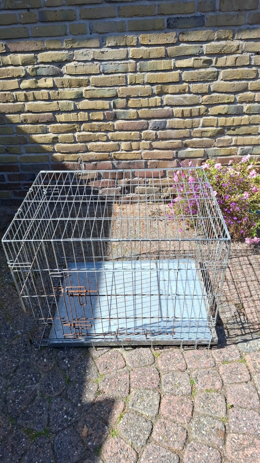 bench, Dieren en Toebehoren, Hondenhokken, Ophalen, Gebruikt, 75 tot 110 cm, 65 tot 100 cm