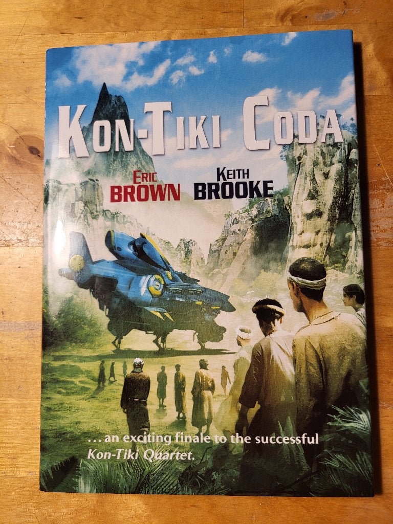 Eric Brown & Keith Brooke - Kon-Tiki Coda - 1st HC, Boeken, Ophalen of Verzenden, Zo goed als nieuw, Eric Brown & Keith Brooke