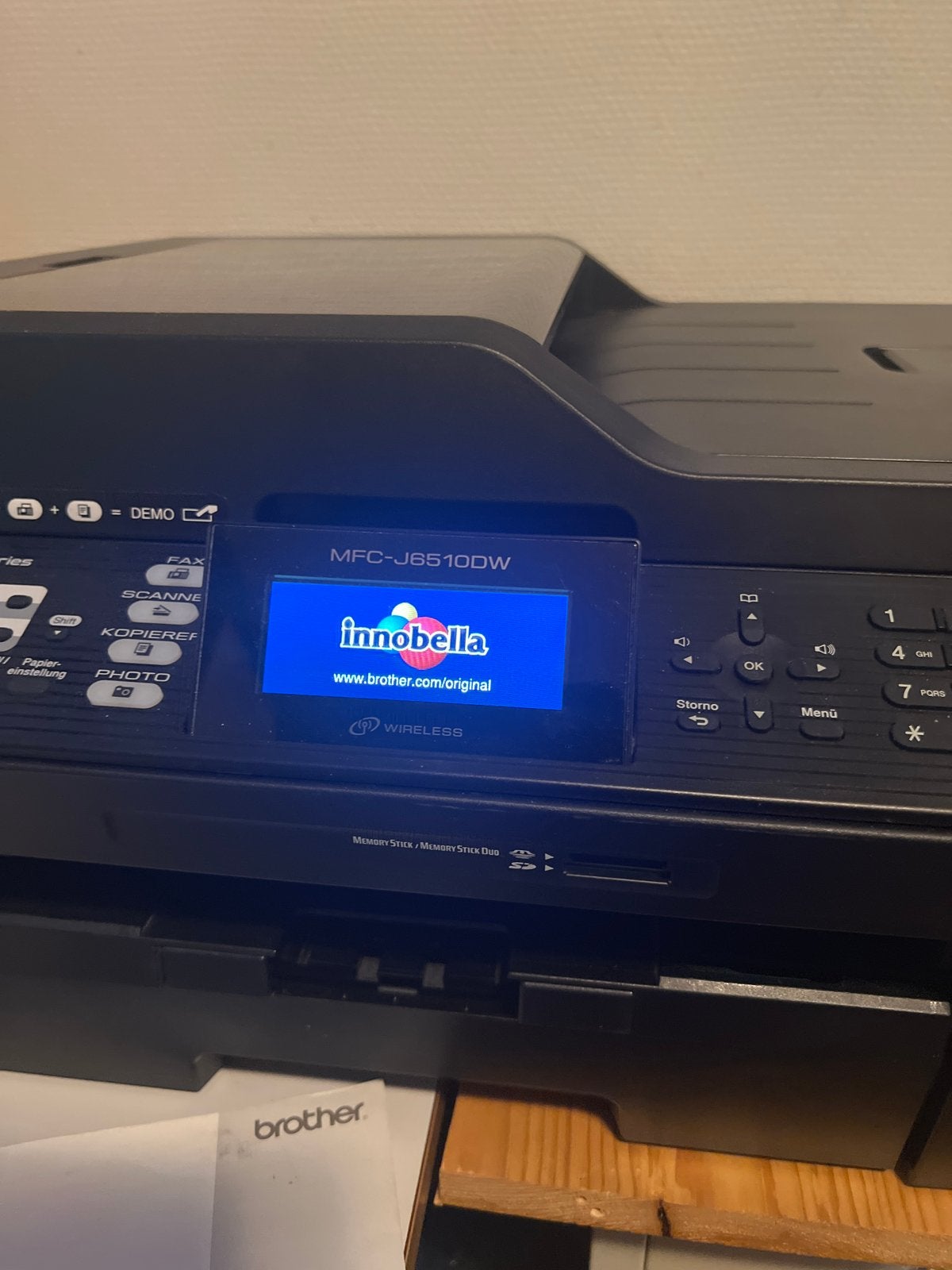 Brother MFC-J6510DW All-in-one printer (A3), Computers en Software, Printers, Gebruikt, Faxen, Inkjetprinter, All-in-one