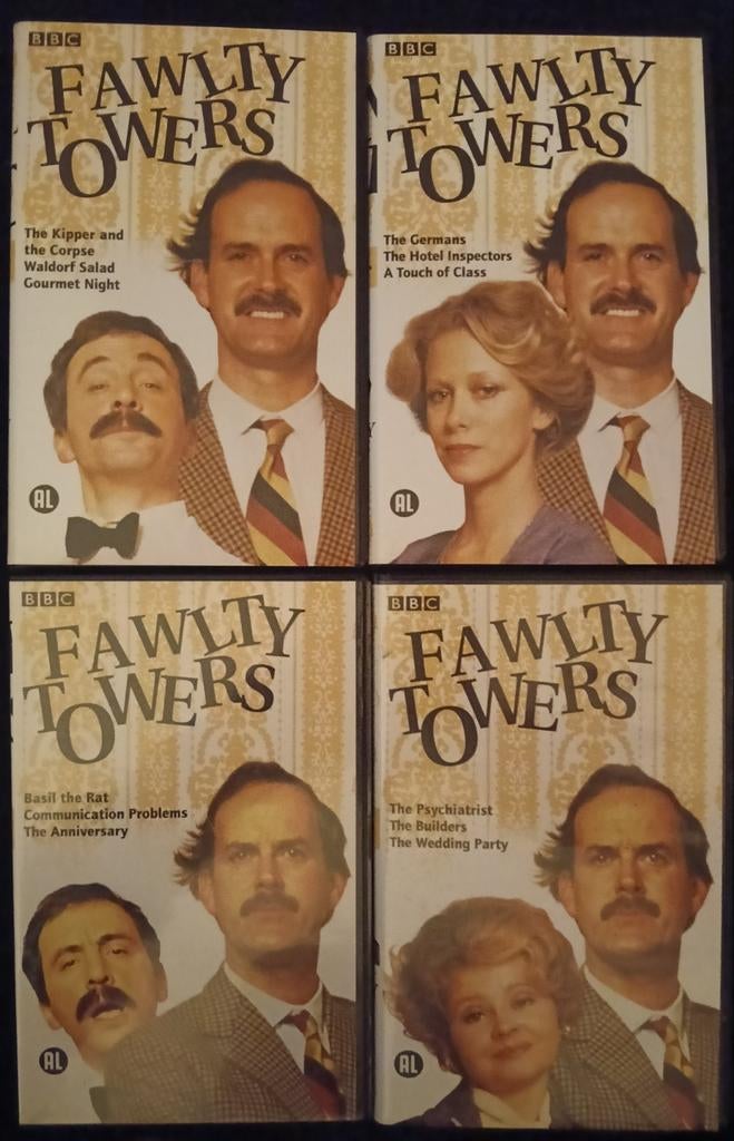 Fawlty Towers VHS, Alle leeftijden, Ophalen of Verzenden, Zo goed als nieuw, Komedie