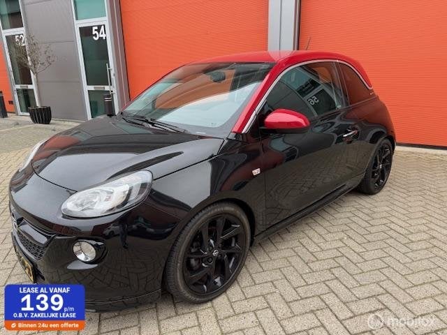 Opel ADAM 1.0 Turbo Rocks Online Edition138.000 KM NAP, Auto's, Voorwielaandrijving, 1041 kg, 4 stoelen, Origineel Nederlands