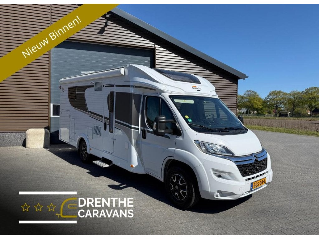 Carado T447 Edition 15 2022, Caravans en Kamperen, Campers, Ringverwarming, Tot en met 2, Bedrijf, Luifel