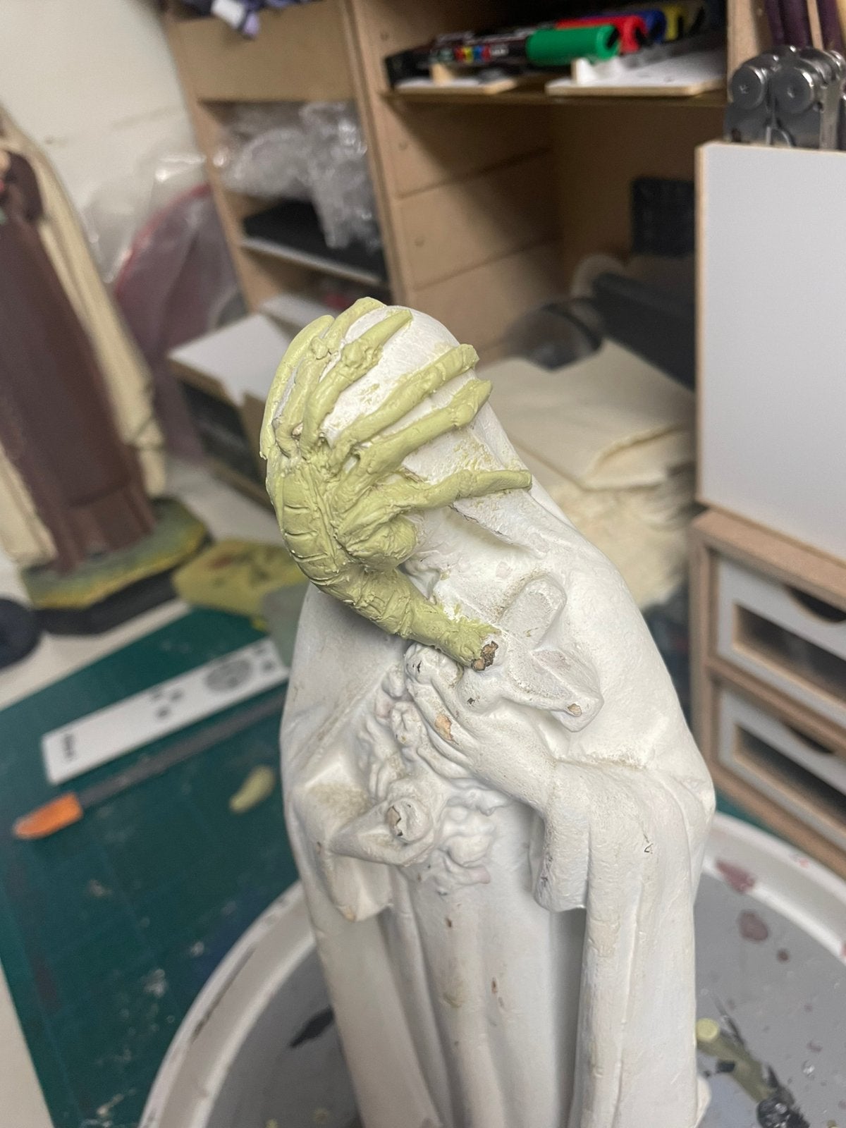 Facehugger Alien Maria, Verzamelen, Beelden en Beeldjes, Ophalen of Verzenden, Zo goed als nieuw