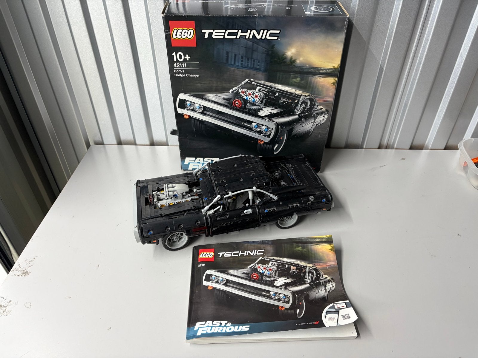 LEGO Technic 42111 Dom's Dodge Charger - Fast & Furious, Ophalen of Verzenden, Zo goed als nieuw