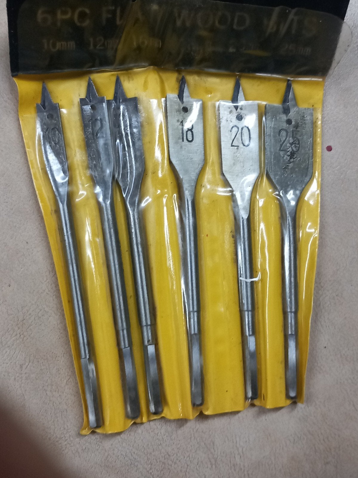 Set van 6 speedboren - Zo goed als nieuw, Ophalen of Verzenden, Zo goed als nieuw