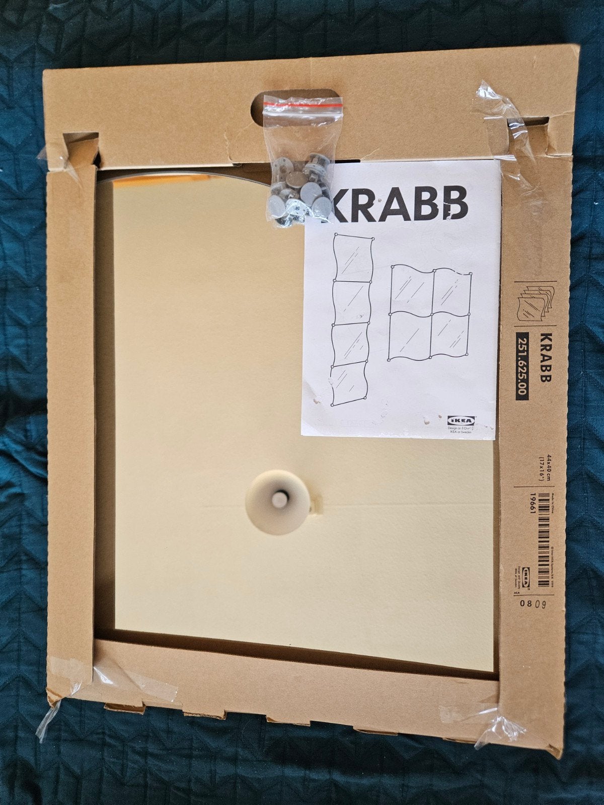 Ikea Krabb Spiegels (set van 4) - Nieuwstaat, Ophalen, Zo goed als nieuw, Minder dan 50 cm, Minder dan 100 cm