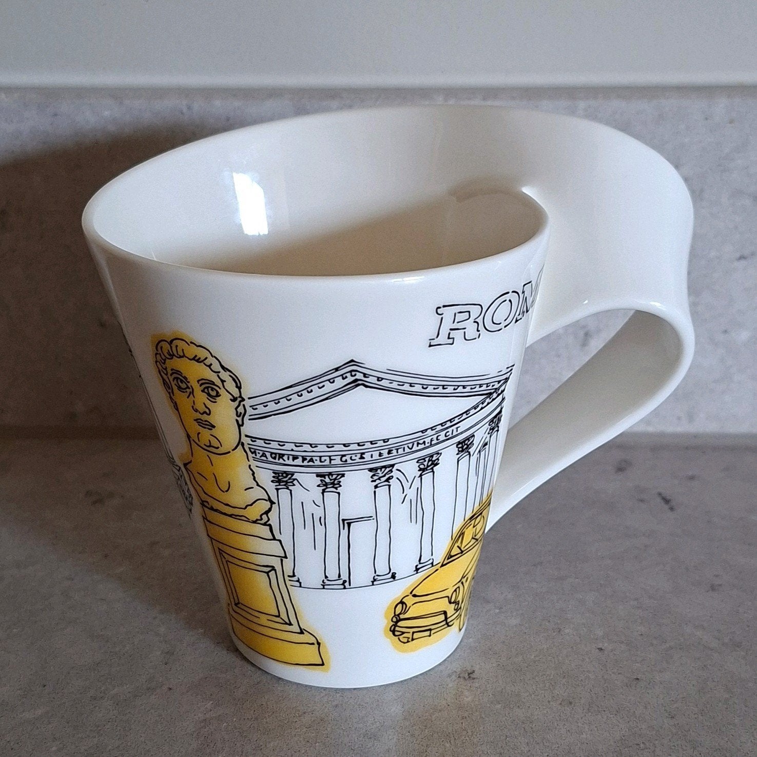 Villeroy & Boch NewWave Caffè "Rome" beker, Villeroy & Boch, Ophalen of Verzenden, Zo goed als nieuw, Overige stijlen