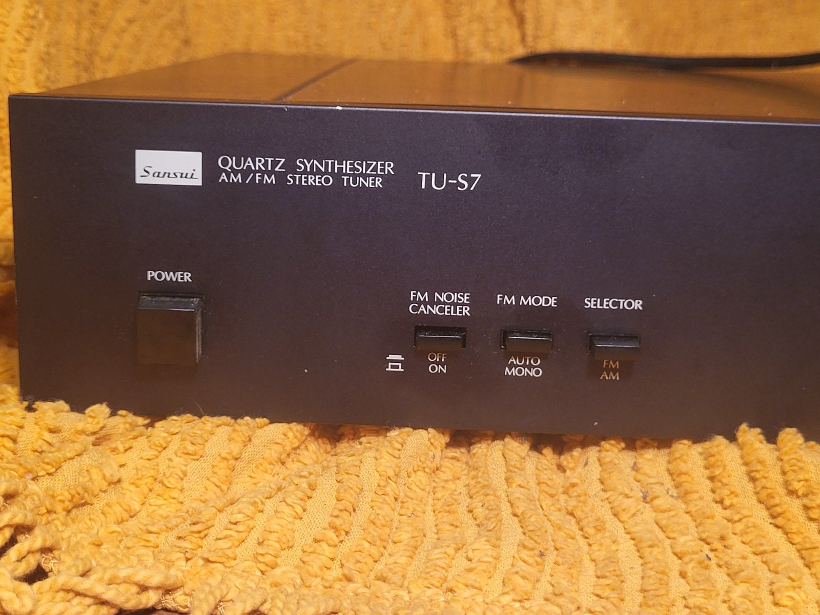 Sansui TU-S7 Quartz Synthesizer AM/FM Stereo Tuner, Ophalen of Verzenden, Gebruikt