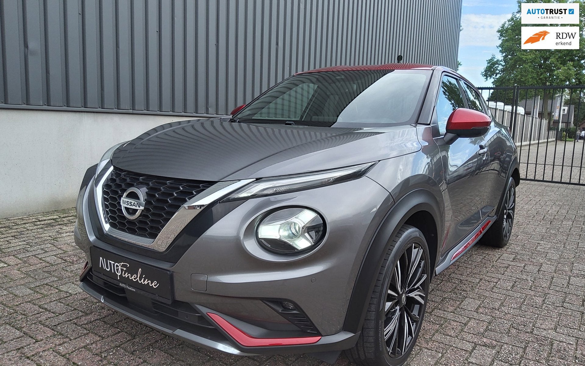 Nissan Juke 1.0 DIG-T N-Design|AUTOMAAT-BOSE-LEDER|16.000km!, Auto's, Dealer onderhouden, Zwart, Met garantie (alle), 116 pk