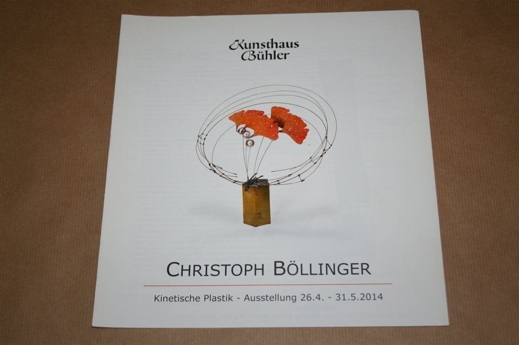 Kunsthaus Bühler. Christoph Böllinger. Catalogus 2014., Boeken, Ophalen of Verzenden, Gelezen