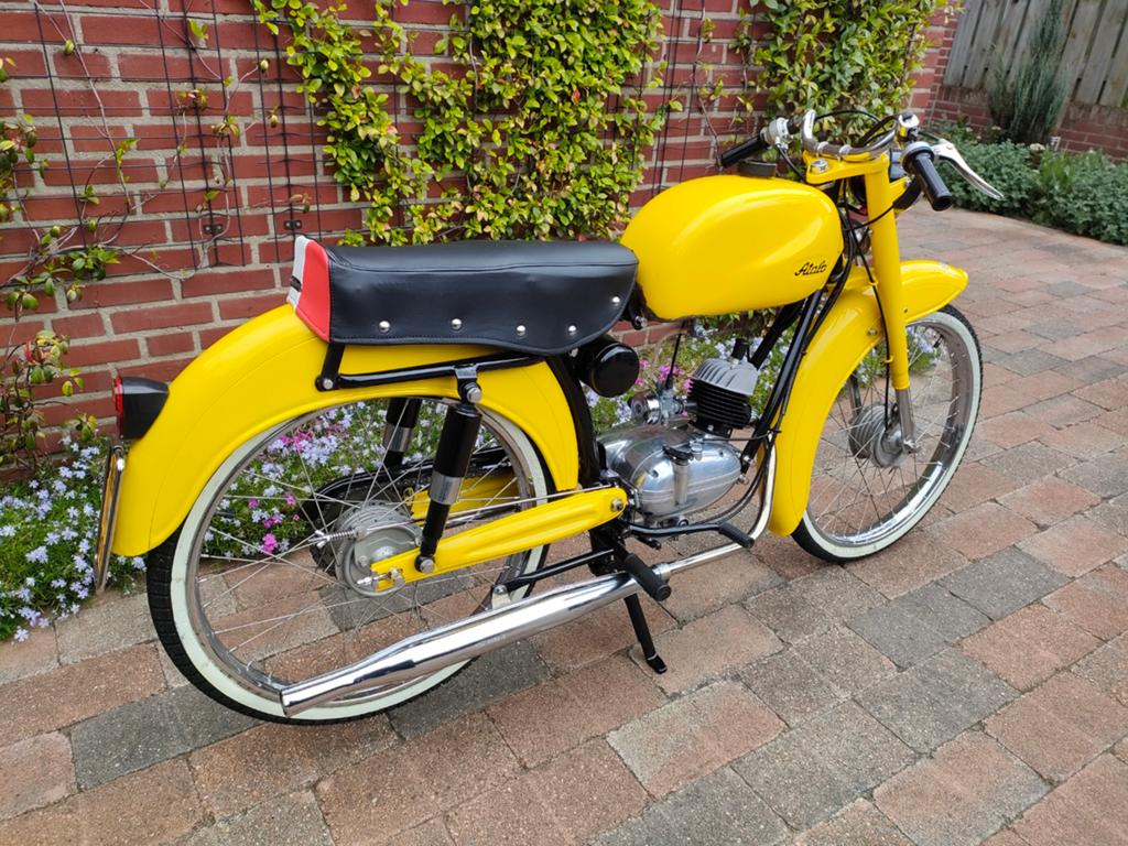 Nette Atala 112 uit 1958, Fietsen en Brommers, Brommers | Oldtimers, Ophalen, Overige merken