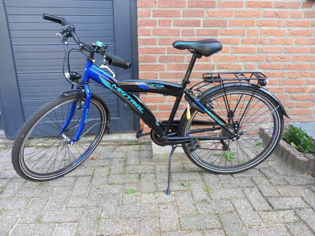Wings Mistral jongensfiets 26 inch, 6 versnellingen, Ophalen