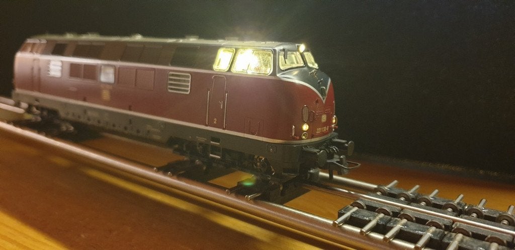 Printplaat voor Roco DB V200-221 LED 63840-63844 8 polig DSS, Locomotief, Verzenden, Gelijkstroom of Wisselstroom, Nieuw