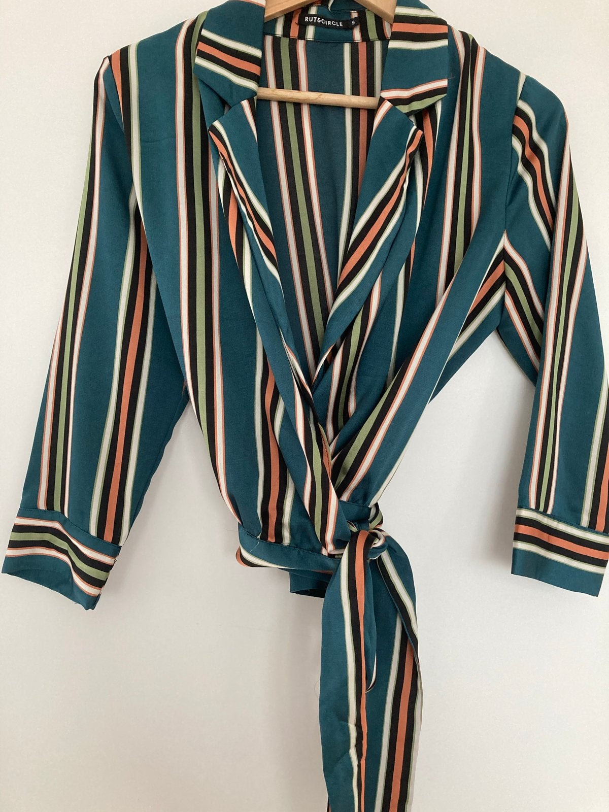 Rut&Circle gestreepte blouse met knoopdetail, maat S, Ophalen of Verzenden, Zo goed als nieuw, Maat 36 (S), Meerkleurig