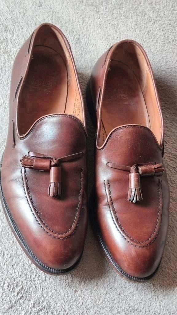 TOPSTAAT Crockett & Jones Cavendish tassel loafers, maat 45, Kleding | Heren, Schoenen, Loafers, Bruin, Ophalen of Verzenden, Zo goed als nieuw