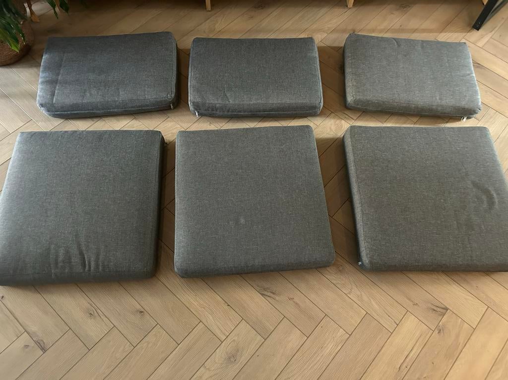 Nieuwe Le Sud tuinkussens voor loungeset (3 zit, 3 rug), Tuin en Terras, Ophalen, Overige materialen, 3 zitplaatsen, Nieuw
