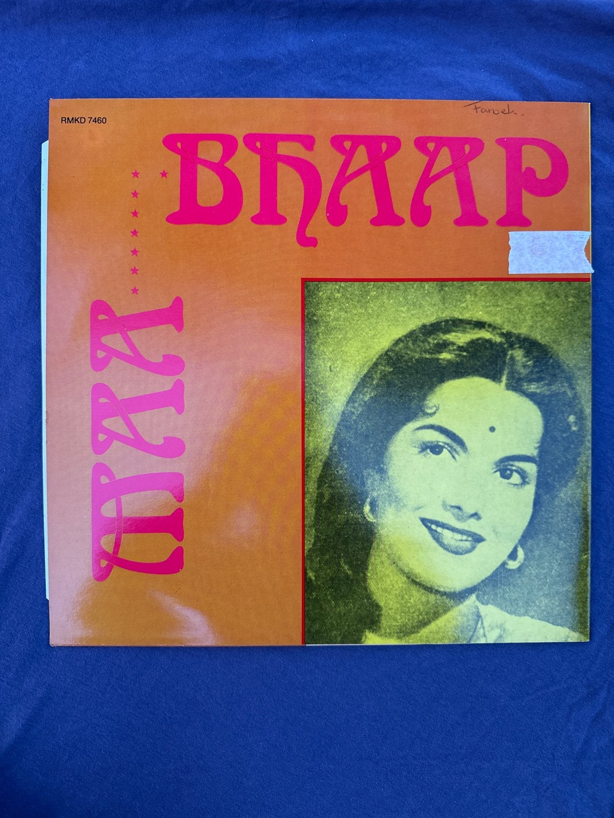 Vintage Indiase LP plaat - Bollywood Songs to Remember, Ophalen, LP, Gebruikt, Overige genres