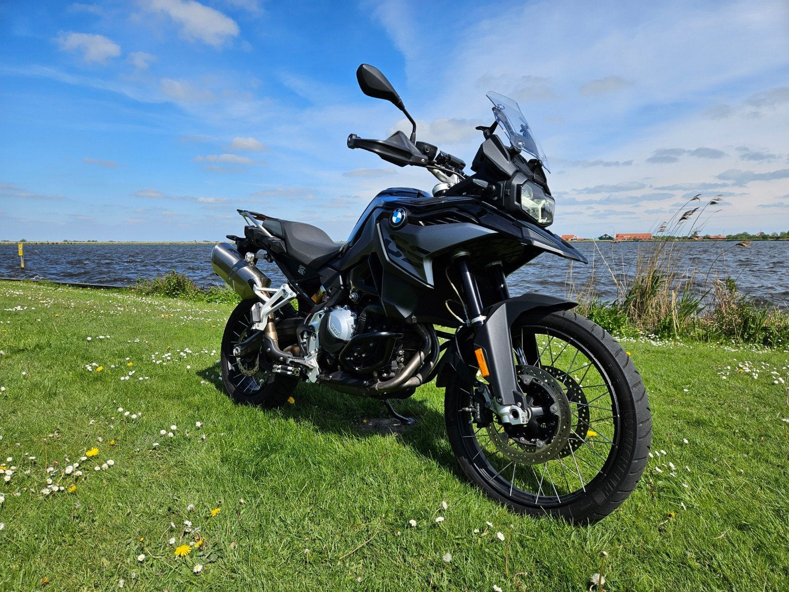 BMW F850GS triple black 2022, 853 cc, 2 cilinders, Occasion, Motorrijbewijs A