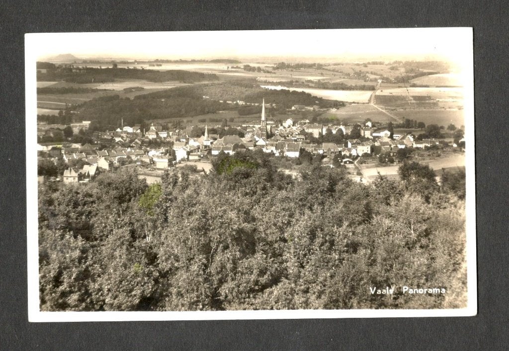 Vaals Panorama 1954, Verzenden, 1940 tot 1960, Ongelopen, Limburg