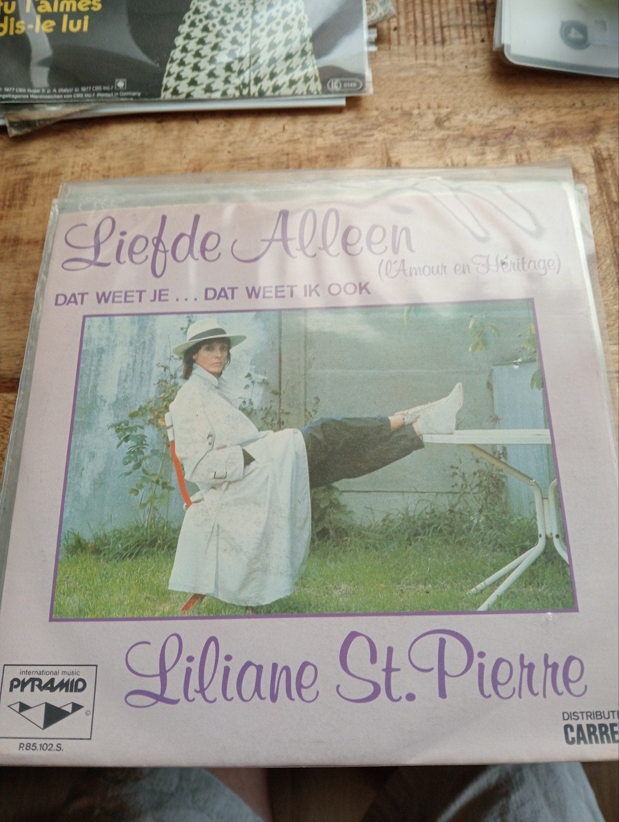 Liliane St Pierre - liefde alleen, Cd's en Dvd's, Ophalen of Verzenden, Zo goed als nieuw, Overige formaten, Levenslied of Smartlap
