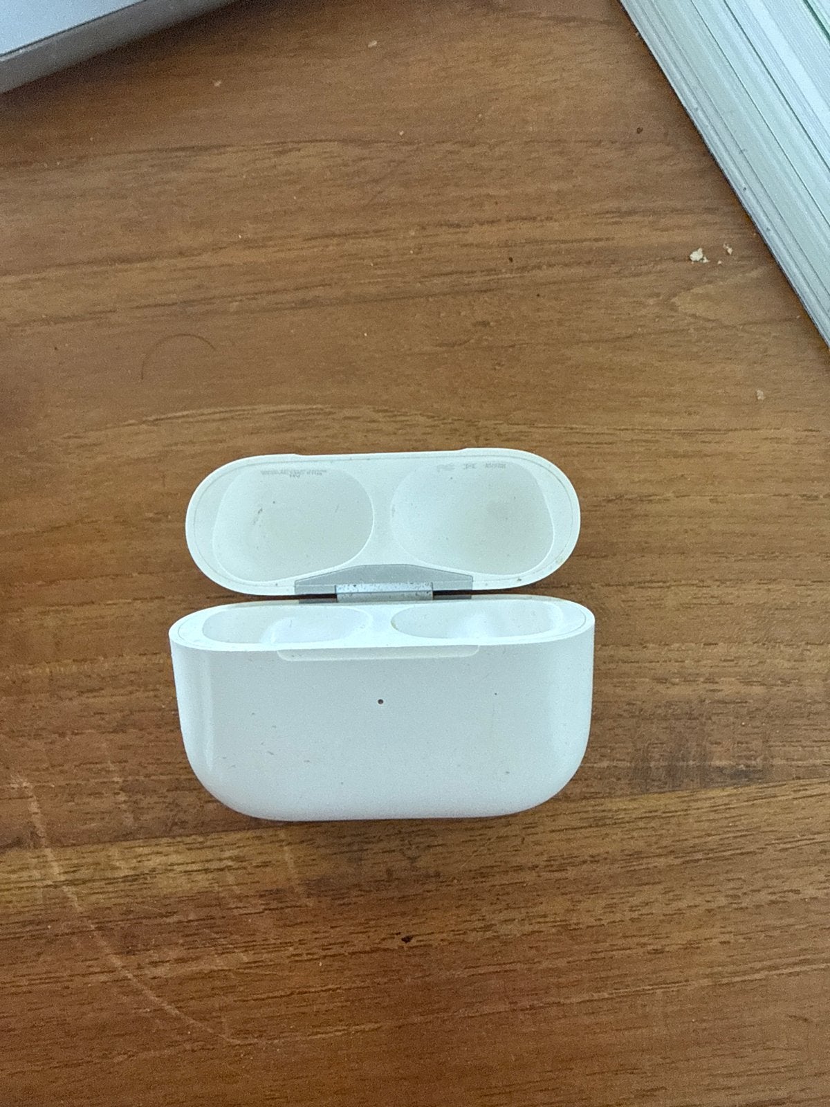 Apple AirPods pro 1 Oplaadcase (leeg), In-ear, Gebruikt, Draadloos opladen, Ophalen of Verzenden