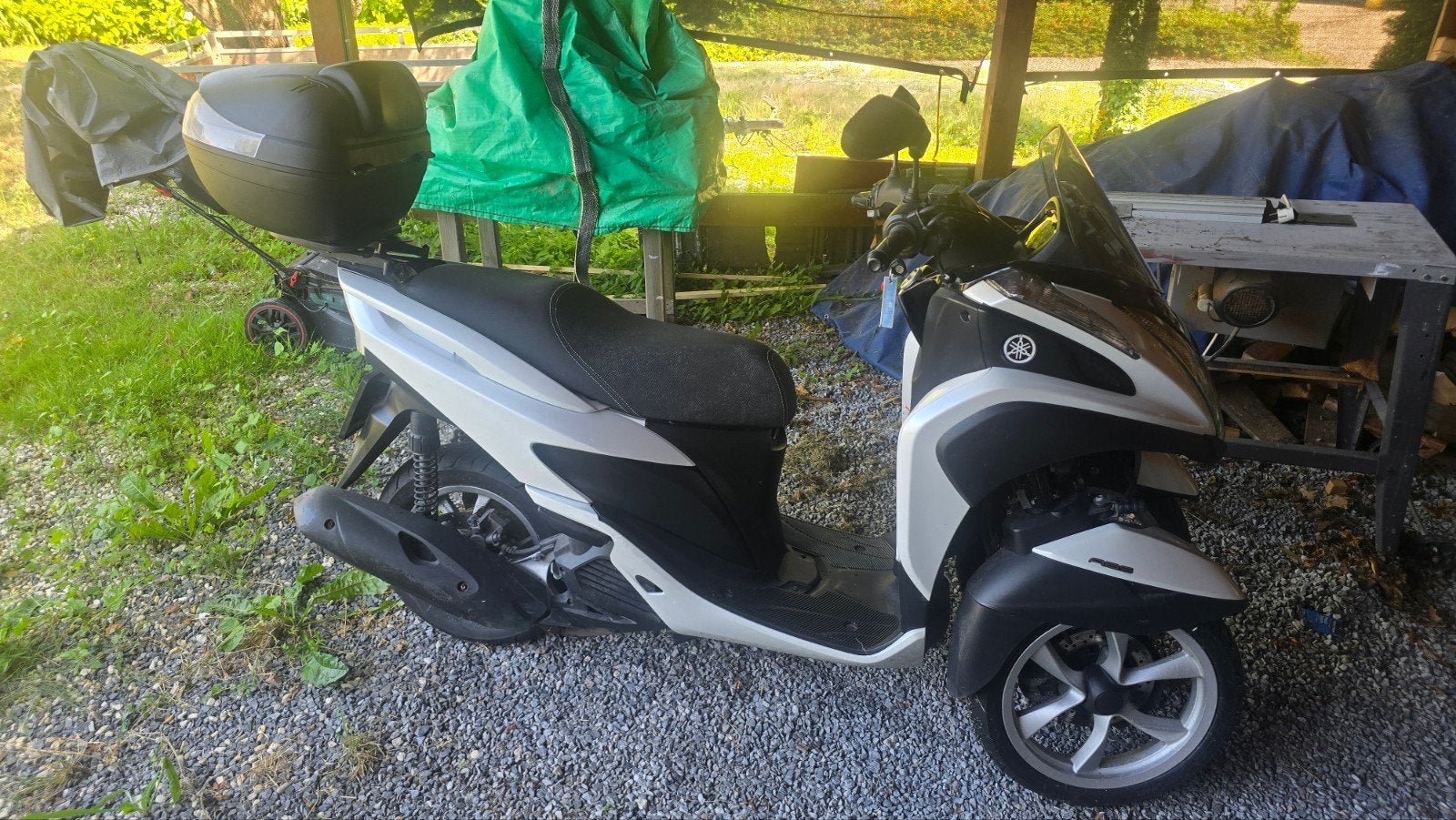 Yamaha Tricity 125cc motorscooter, Ophalen