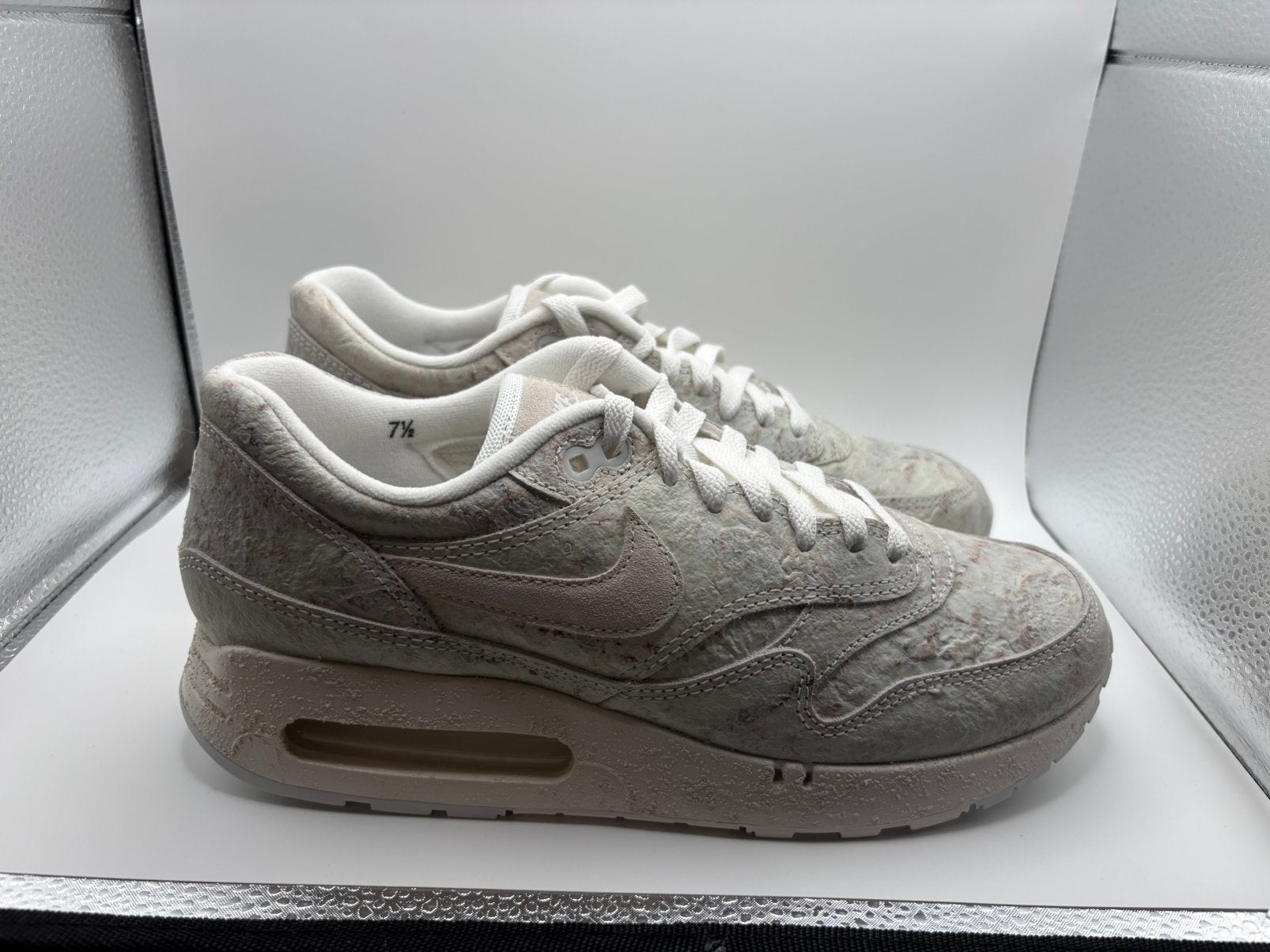 Nike Air Max 1 86 OG Museum Masterpiece Maat: 40.5/7.5 Nieuw, Wit, Nike, Nieuw, Ophalen of Verzenden