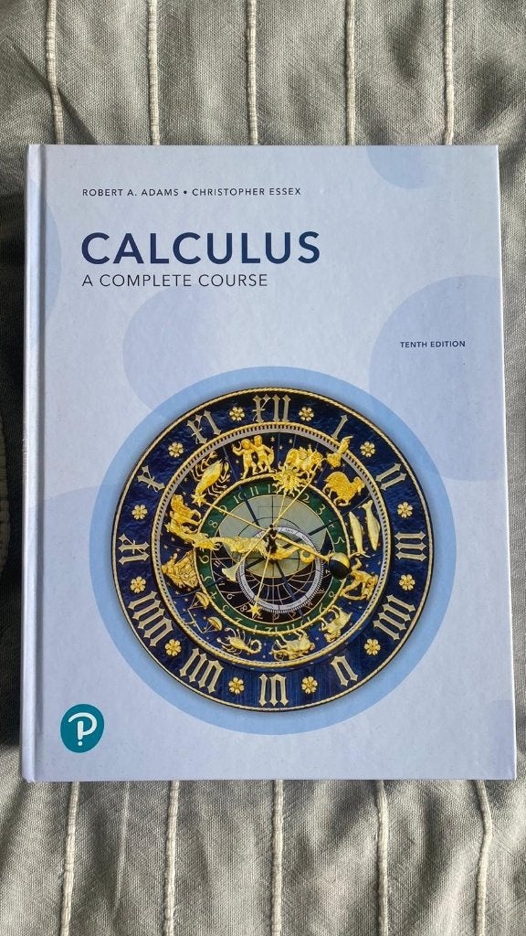 Calculus a complete course 10th edition, Boeken, Ophalen, Beta, Zo goed als nieuw, WO