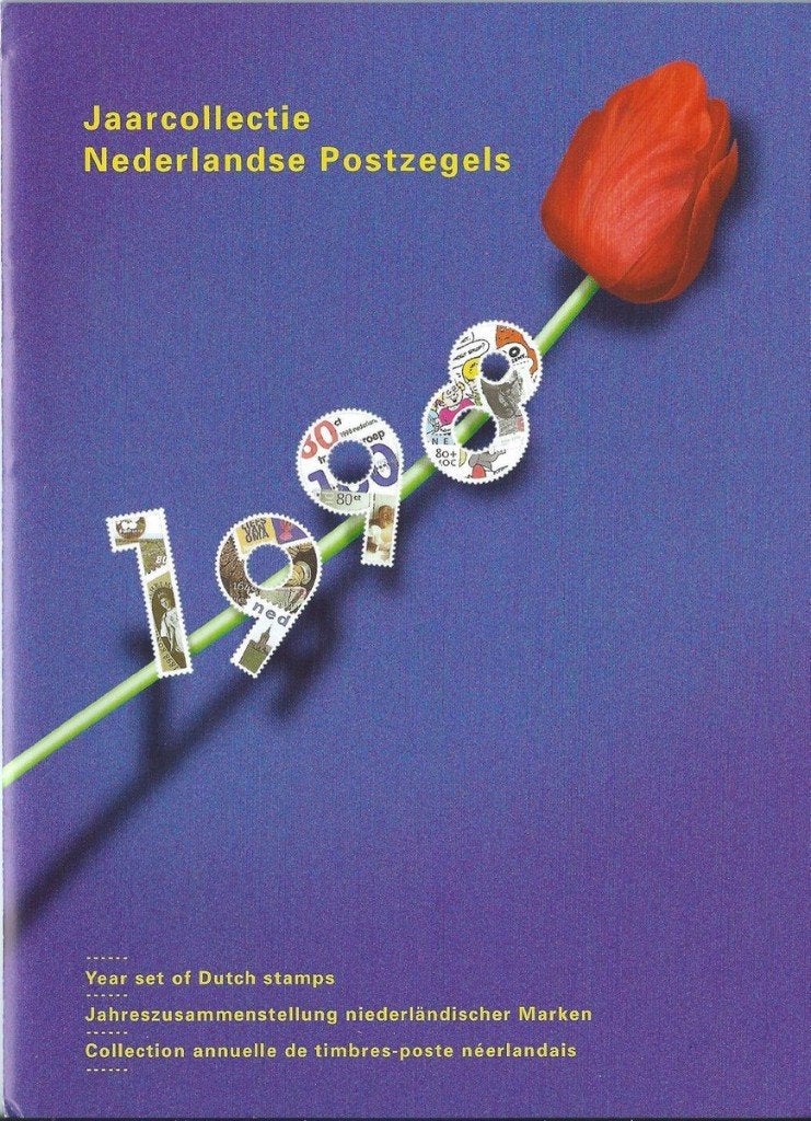 Jaarcollectie Postzegels 1998 Nederland uitgave van PTT Post, Ophalen, Postfris