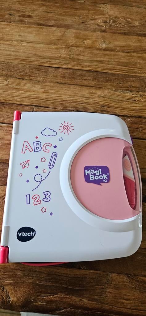 VTech MagiBook V2 met 2 boekjes - Interactief leren, Ophalen of Verzenden