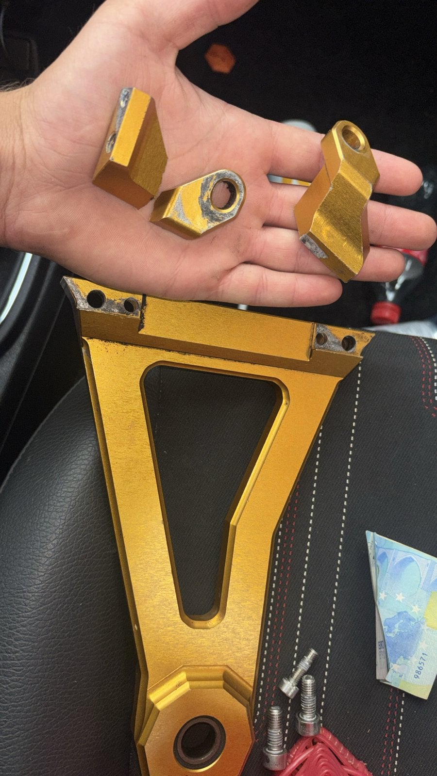 Brace hexa/skipper/runner 125-180cc (moet worden gelast), Ophalen of Verzenden, Gebruikt