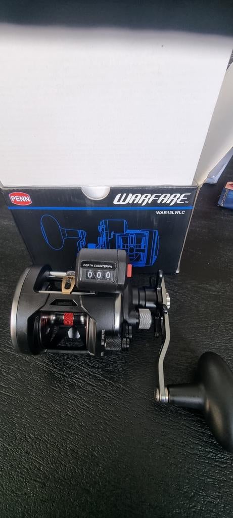 Penn Warfare WAR15LWLC Trolling Reel - Nieuw in doos, Molen, Support@pennfishing.com, Nieuw, Ophalen of Verzenden
