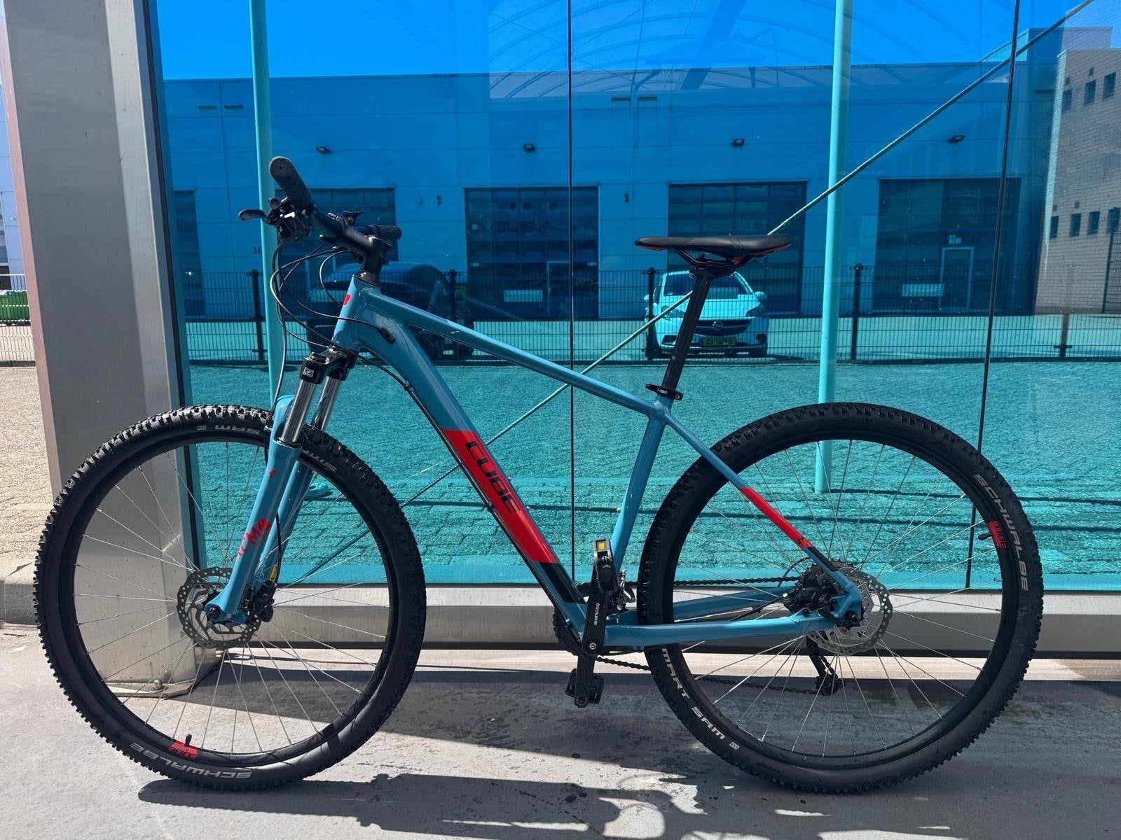 Cube Aim EX Mountainbike 2021, Hardtail, Heren, Zo goed als nieuw, Schijfrem