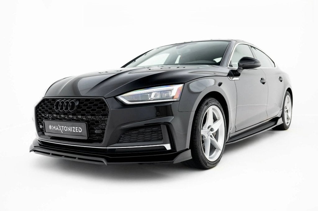 Voorlip sideskirt diffuser spoiler - Audi S5 F5 17-19