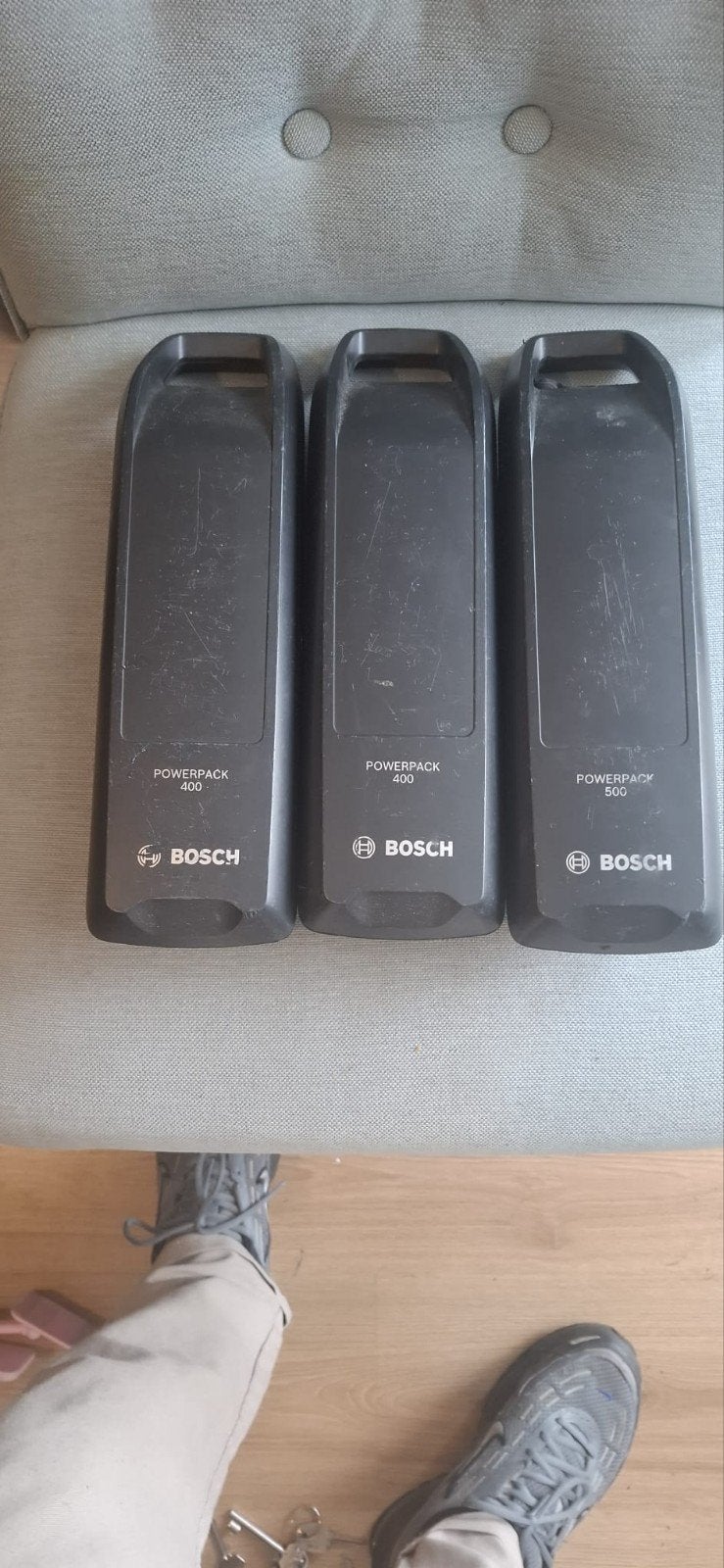 Bosch PowerPack 400 & 500 E-bike Accu's, Fietsen en Brommers, Fietsaccessoires | Fietsaccu's, Gebruikt, Ophalen