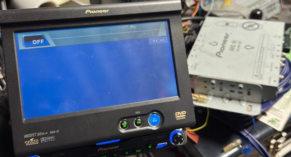 Pioneer Avic- X1 Autoradio met scherm, Ophalen of Verzenden, Zo goed als nieuw
