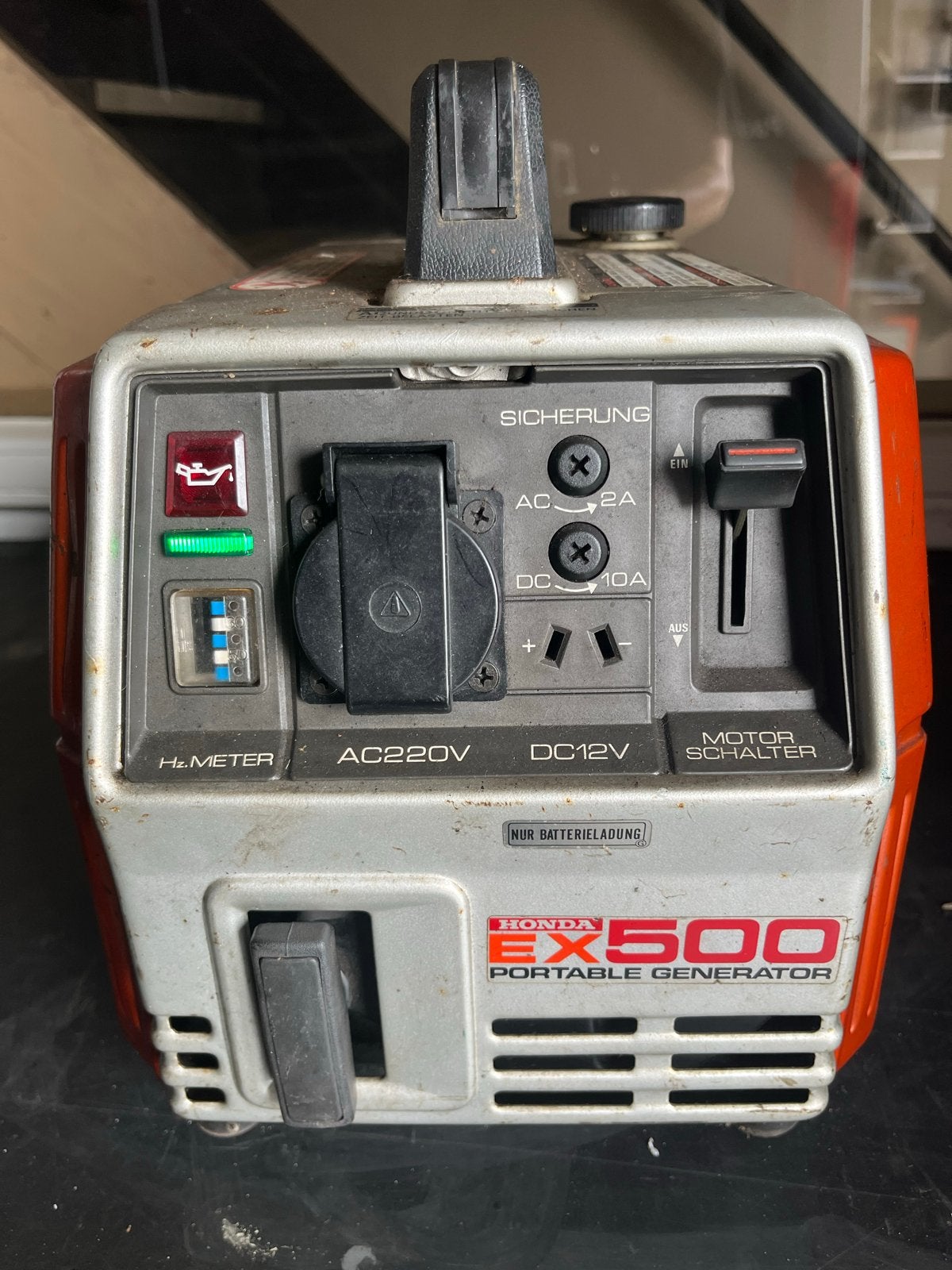 Honda EX500 draagbare generator - Gebruikt, Ophalen of Verzenden, Gebruikt, Minder dan 5 kVA, Benzine