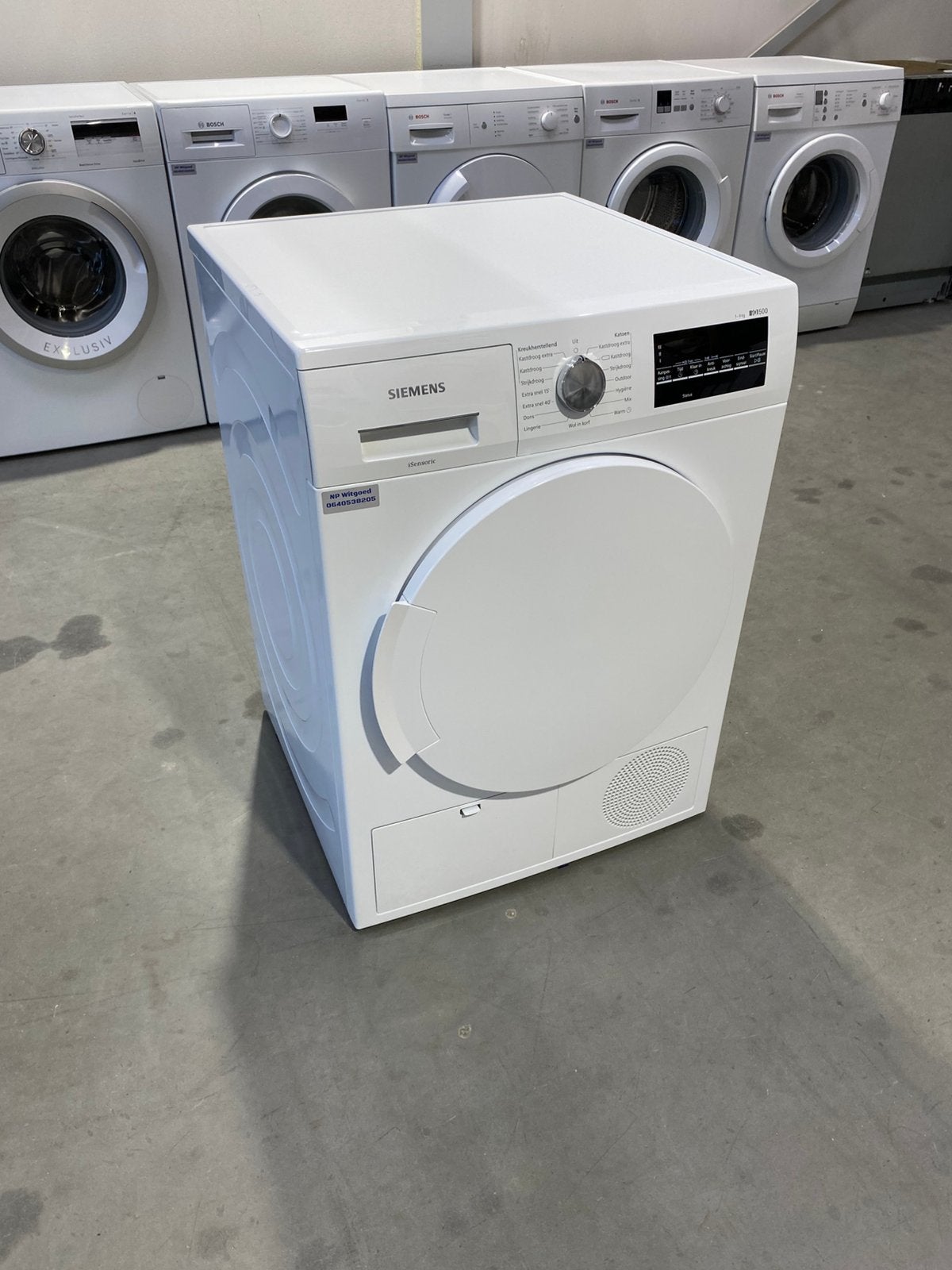 Siemens IQ500 CondensDroger 9KG! Gratis Bezorgd! Garantie!, Ophalen, Anti-kreukfase, 8 tot 10 kg, Zo goed als nieuw