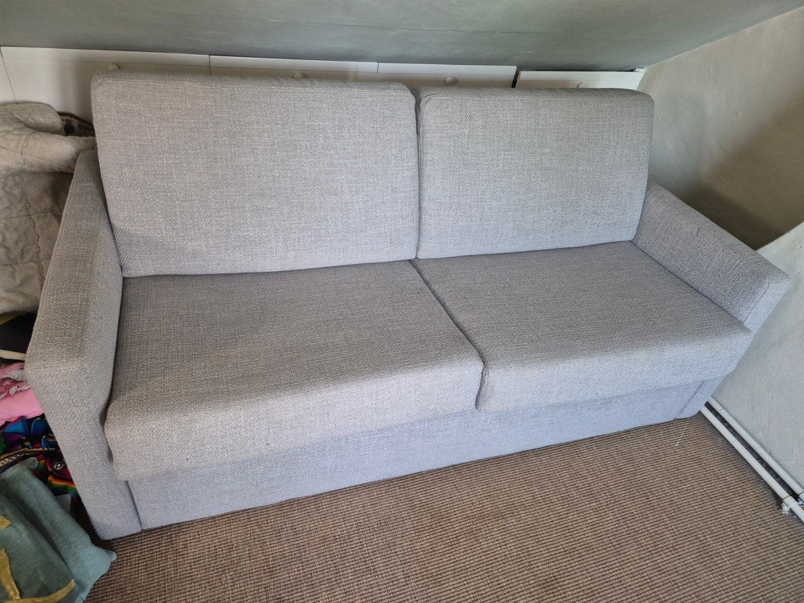 Comfortabele design slaapbank, 200 x 150, Ophalen, Gebruikt, Tweepersoons, 140 cm