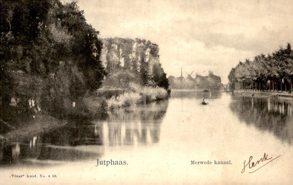 Jutphaas Merwede kanaal Vivat no 458, Verzamelen, Verzenden, Voor 1920, Gelopen, Zuid-Holland