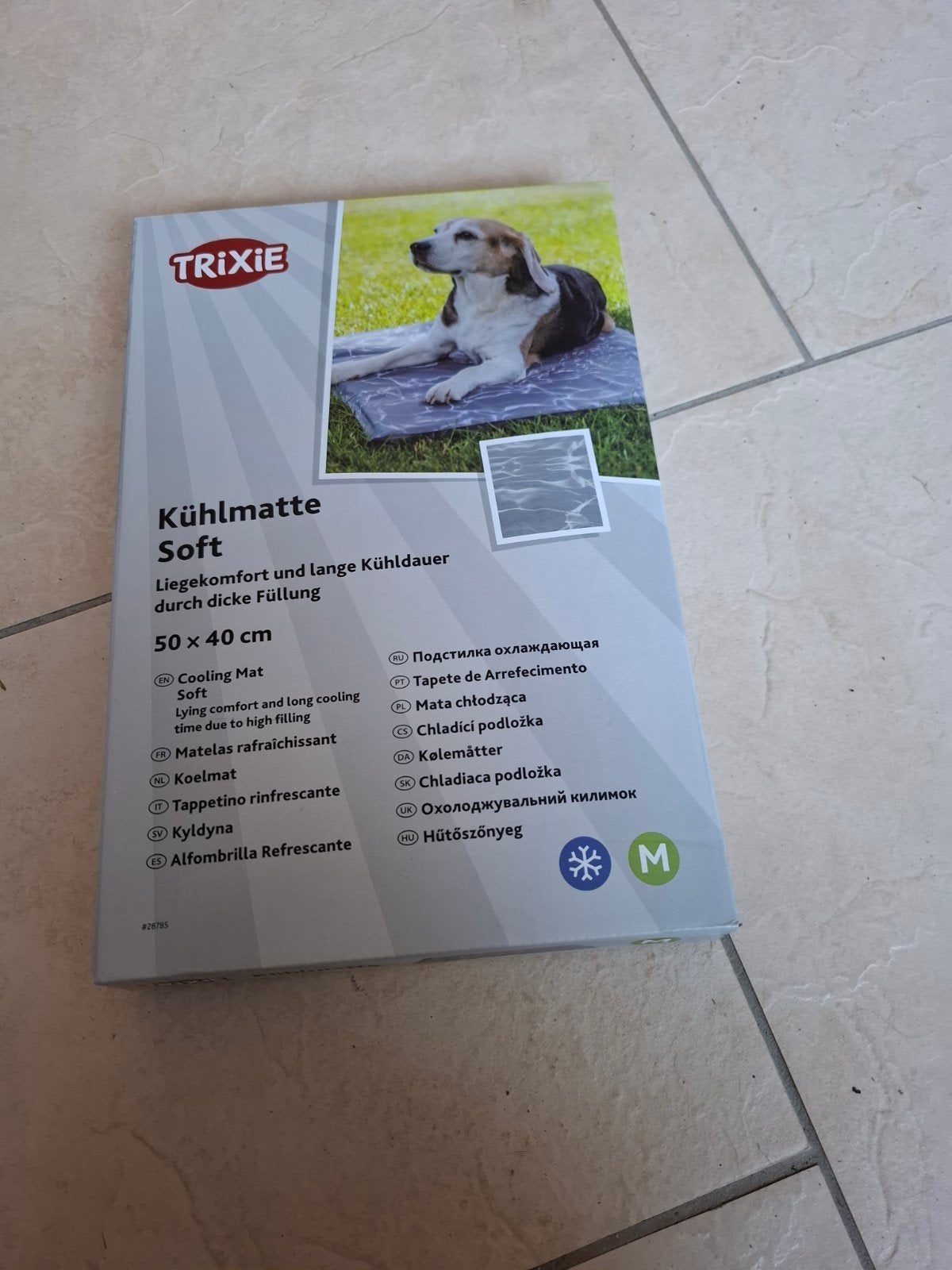 Koelmat hond, Ophalen, Nieuw