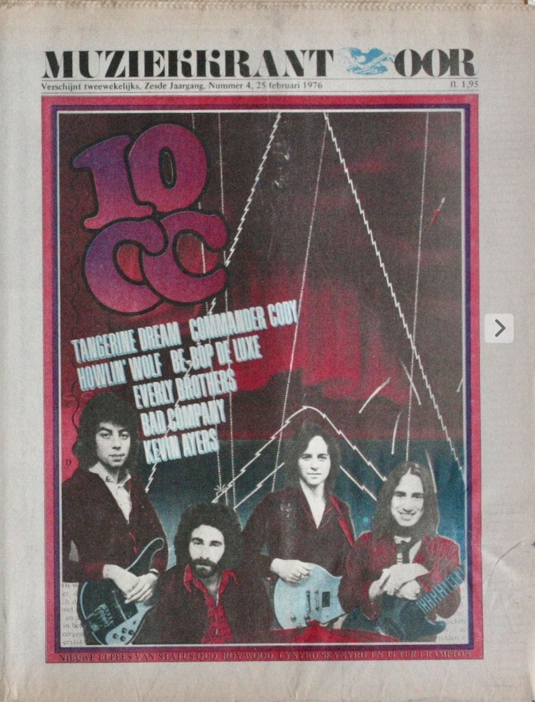 Muziekkrant Oor nr. 4,  25 februari 1976, Boeken, Tijdschriften en Kranten, Ophalen of Verzenden, Gelezen, Muziek, Film of Tv