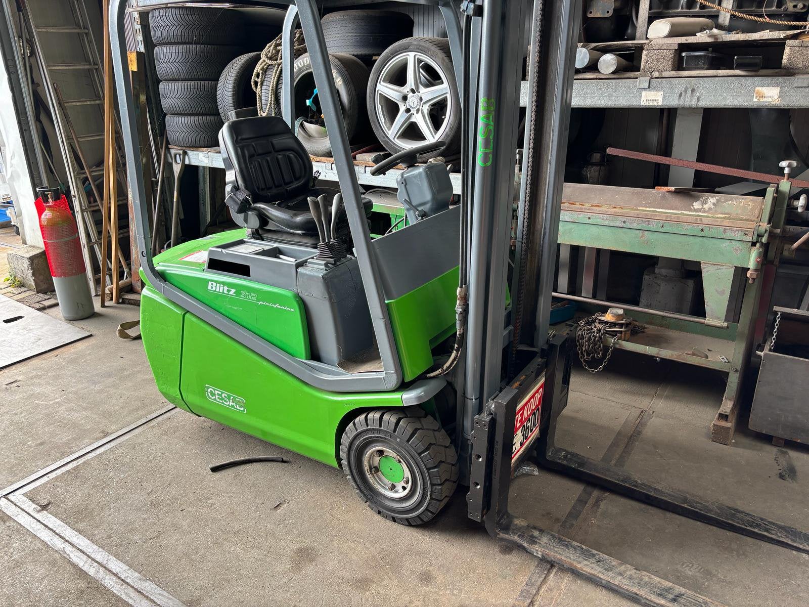Cecab heftruck, 1000 tot 2000 kg, Ophalen, Elektrisch, Heftruck