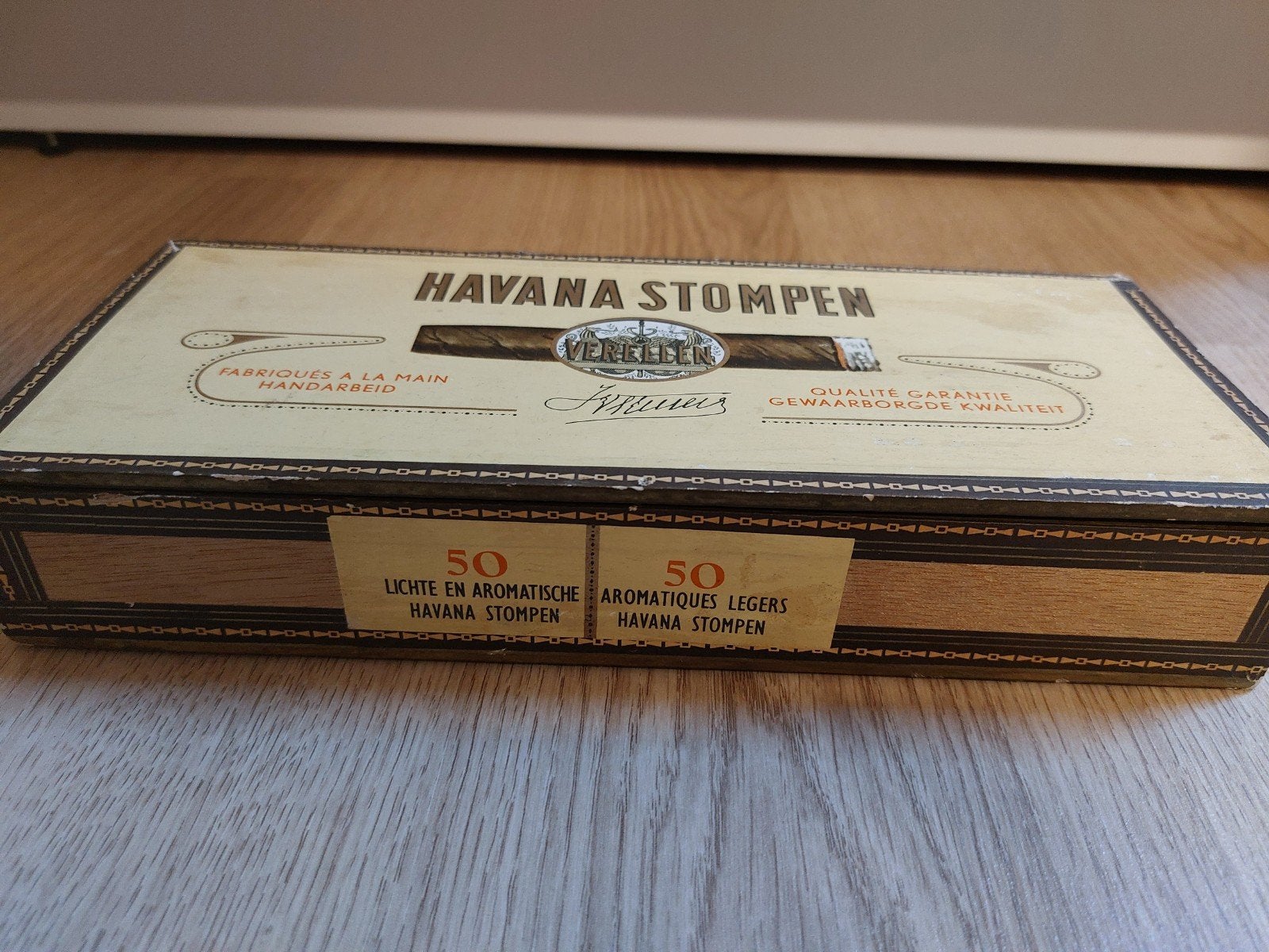 Havana stompen sigarendoos (leeg), Ophalen of Verzenden