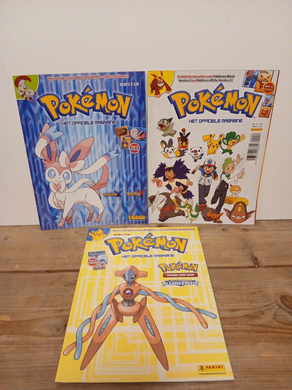 Pokemon magazines 3 stuks in 1 koop., Ophalen of Verzenden
