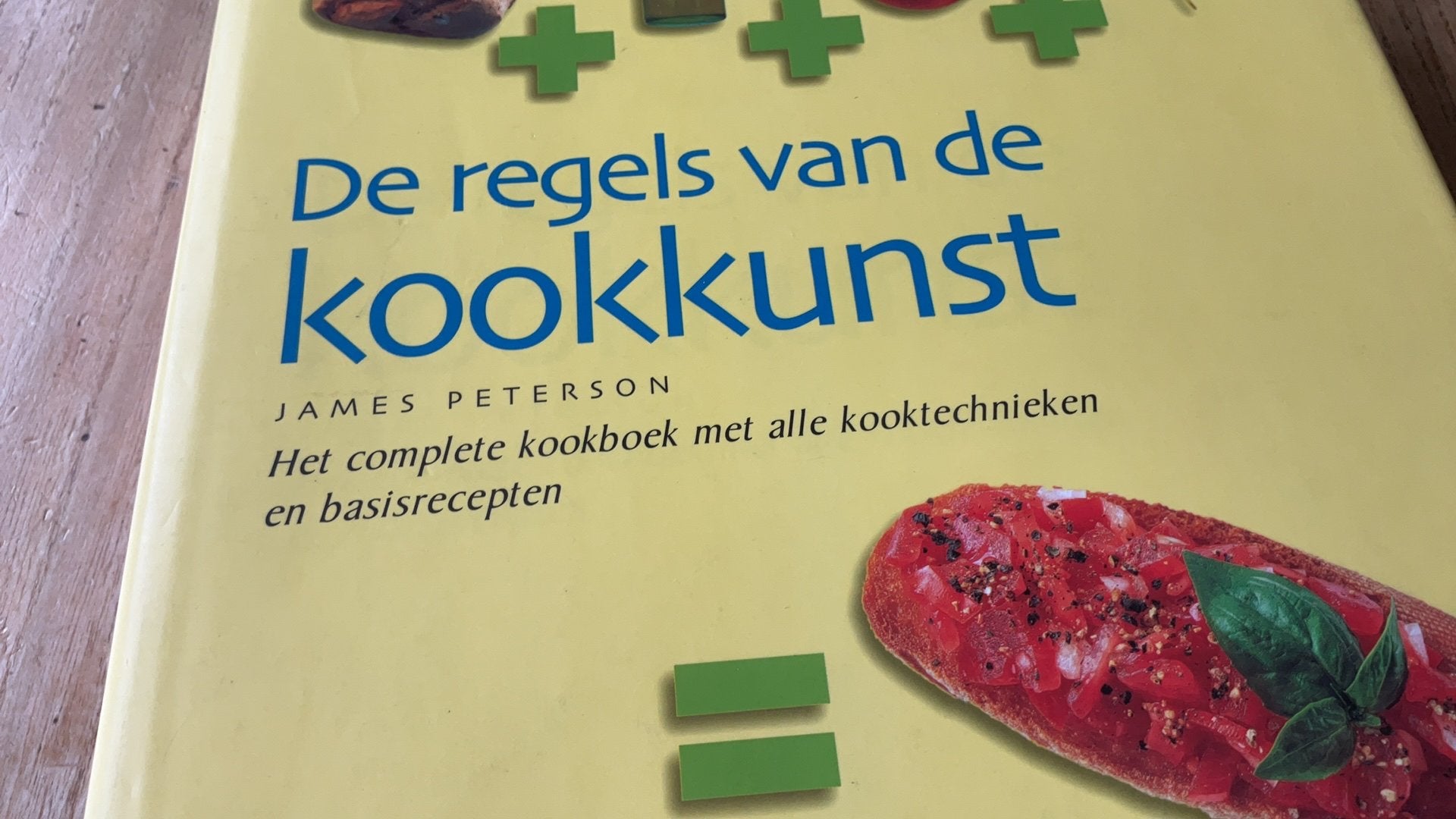 De regels van de kookkunst JAMES PETTERSON, koks studieboek, Ophalen of Verzenden