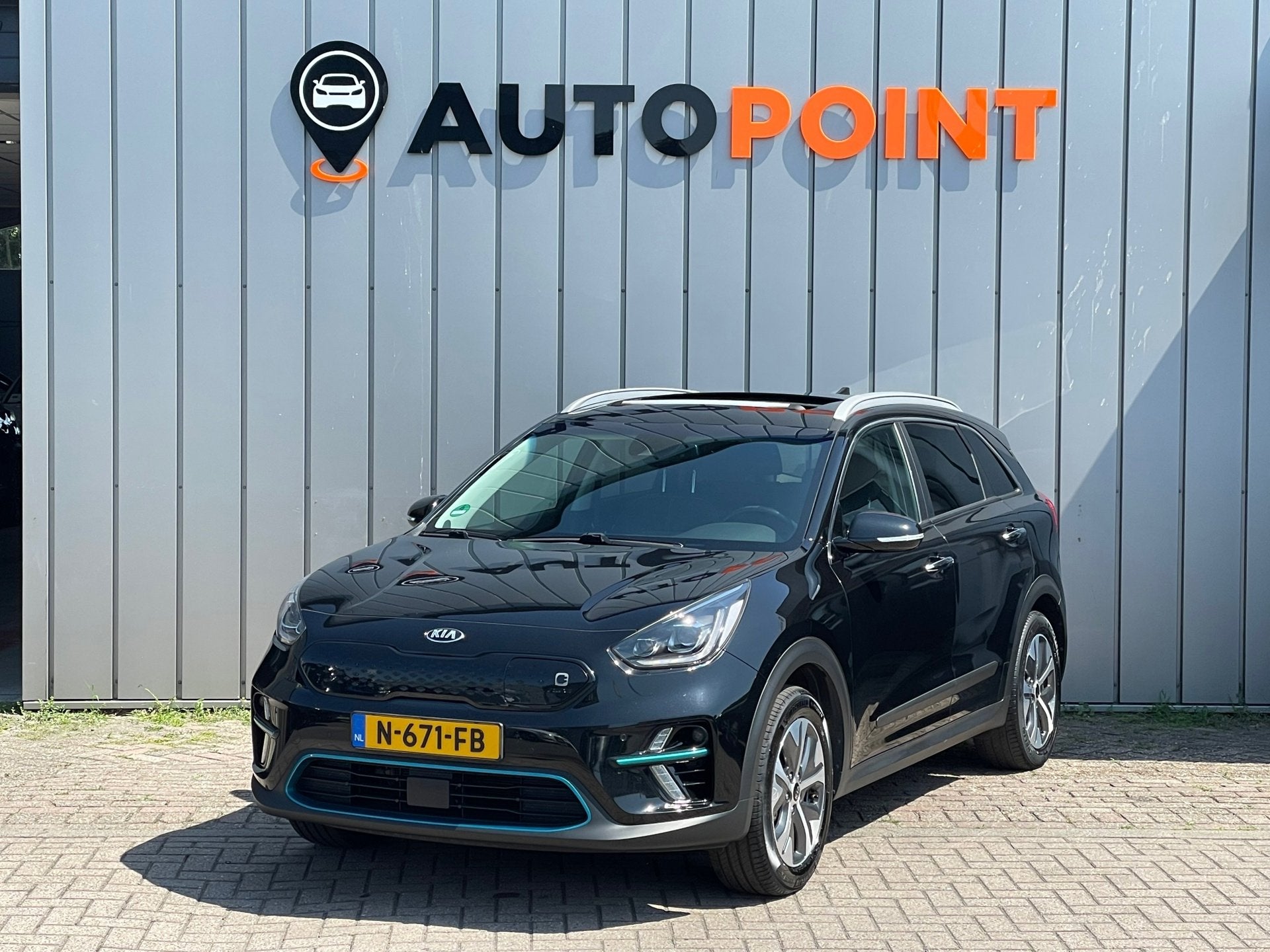 Kia E-Niro DynamicPlusLine 64 kWh FASE 3 SOH100%|PANO|CAMERA, Auto's, Kia, 95 min, Zwart, 1712 kg, Leder en Stof